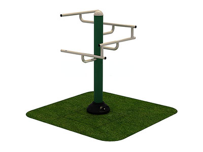 Outdoor Gym Set Leg Stretch Station for Schools and Parks OF-026
